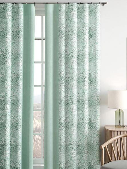 Комплект штор Кастер (мятный) - фото 5