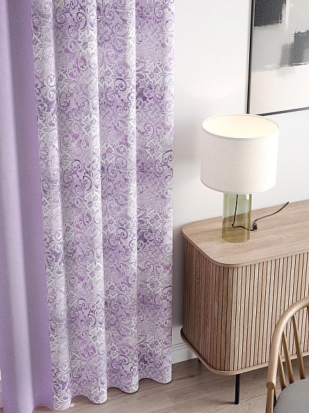 Комплект штор Кастер (сиреневый) - фото 3