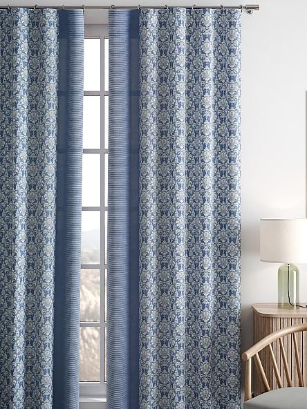 Комплект штор Эгберт (синий) - фото 5