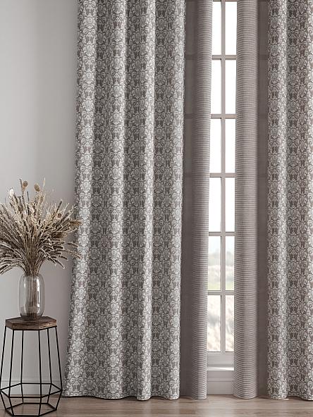 Комплект штор Эгберт (коричневый) - фото 4