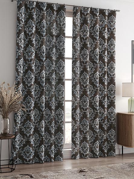 Комплект штор Луврис (коричневый) - фото 2