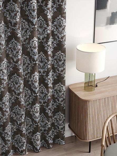 Комплект штор Луврис (коричневый) - фото 3