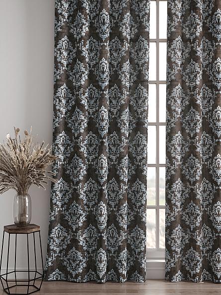 Комплект штор Луврис (коричневый) - фото 4