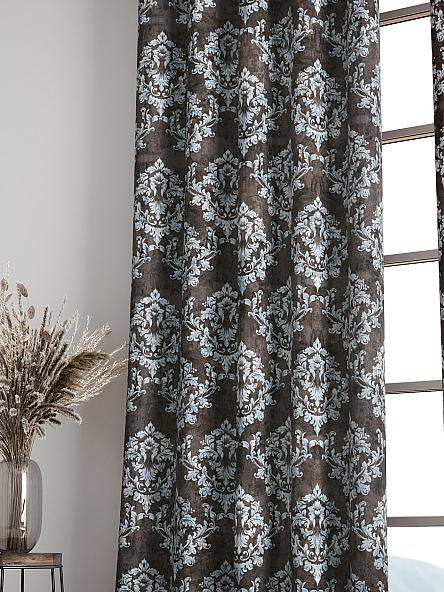 Комплект штор Луврис (коричневый) - фото 6