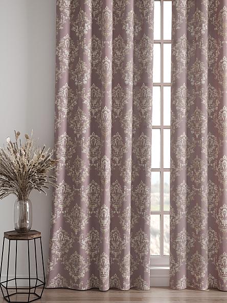 Комплект штор Луврис (пыльно-розовый) - фото 4