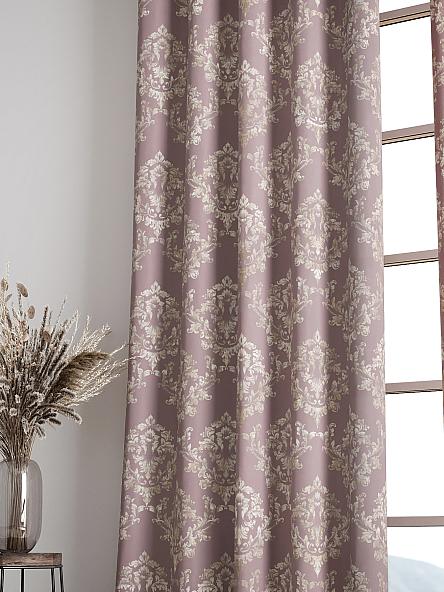 Комплект штор Луврис (пыльно-розовый) - фото 6