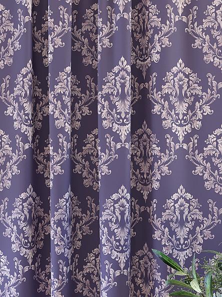 Комплект штор Луврис (фиолетовый) - фото 2