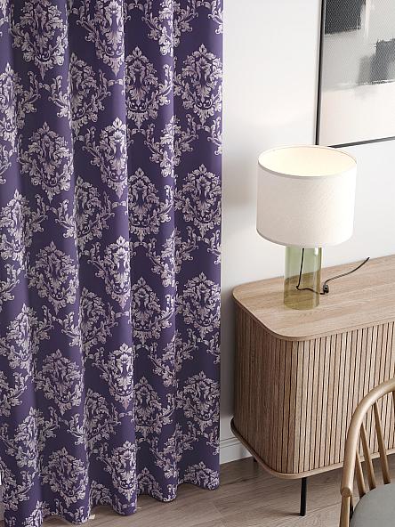 Комплект штор Луврис (фиолетовый) - фото 3