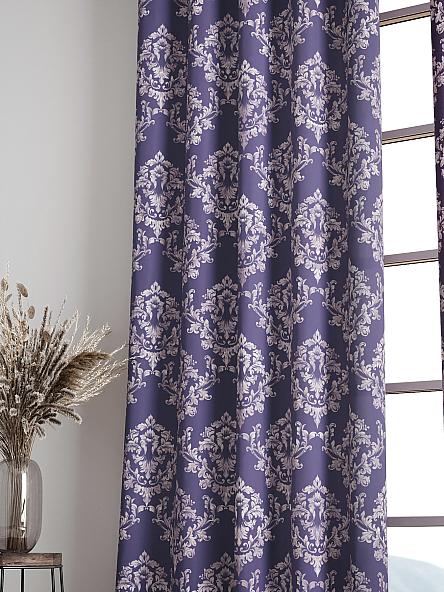 Комплект штор Луврис (фиолетовый) - фото 6