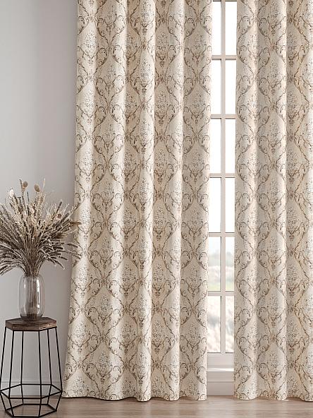 Комплект штор Альфрин (бежевый) - фото 4