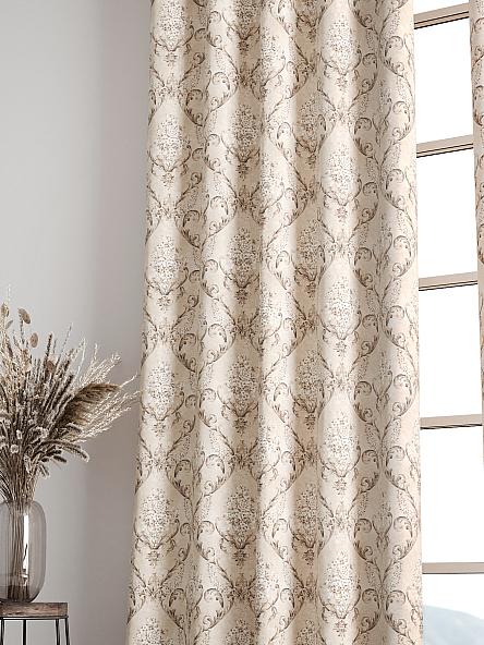 Комплект штор Альфрин (бежевый) - фото 6