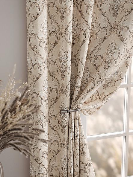Комплект штор Альфрин (бежевый) - фото 7
