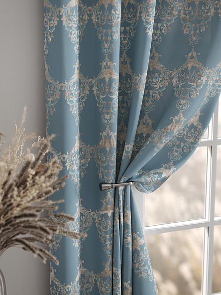 Комплект штор Этельн (голубой) - фото 7