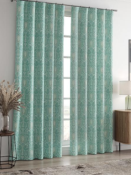 Комплект штор Роксис (мятный) - фото 2