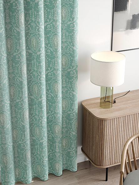 Комплект штор Роксис (мятный) - фото 3