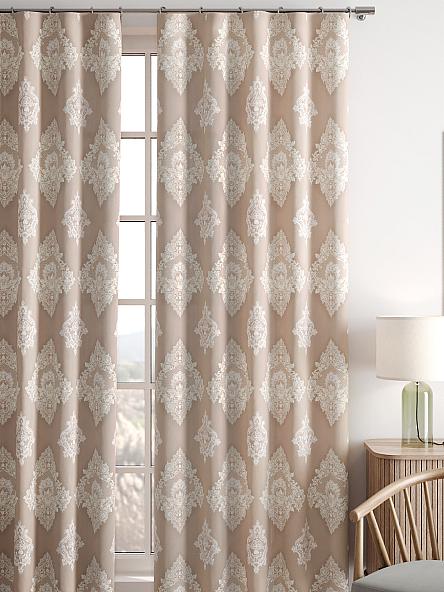 Комплект штор Лейсис (бежевый) - фото 5