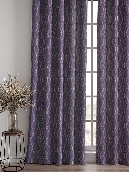 Комплект штор Николис (сиреневый) - фото 4