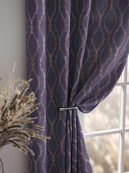 Комплект штор Николис (сиреневый) - фото 7