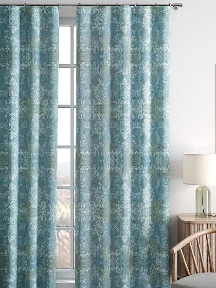 Комплект штор Эврил (бирюзовый) - фото 5