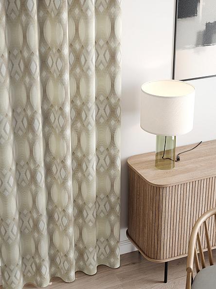 Комплект штор Горнис (бежевый) - фото 3