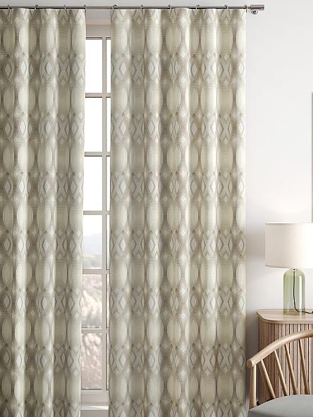 Комплект штор Горнис (бежевый) - фото 5