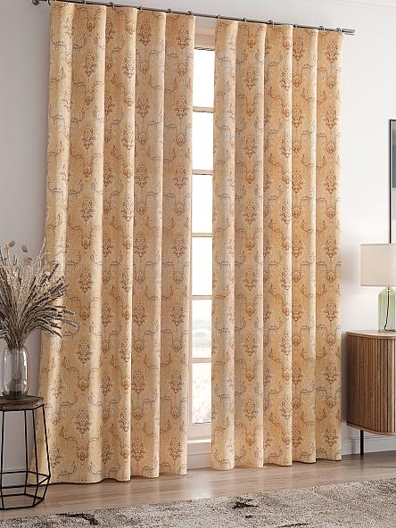 Комплект штор Бривис (шафрановый) - фото 2