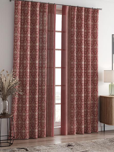 Комплект штор Султан (паприка) - фото 2