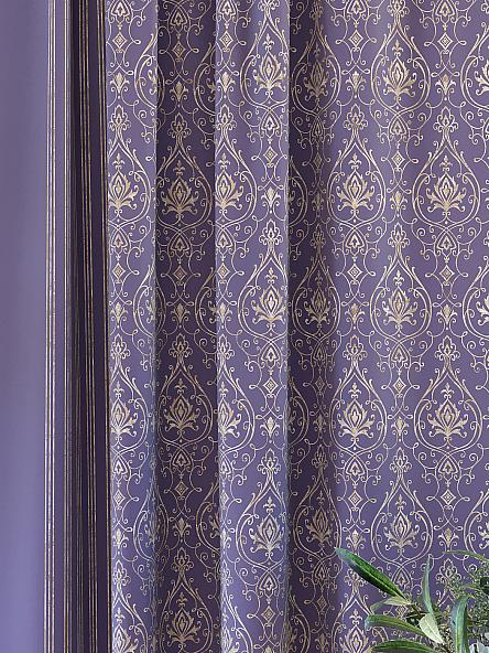 Комплект штор Султан (фиолетовый) - фото 2