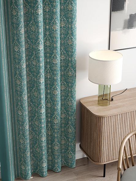 Комплект штор Султан (бирюзовый) - фото 3