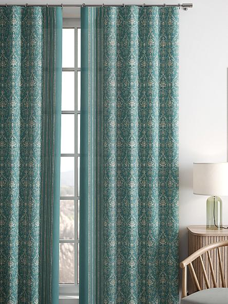Комплект штор Султан (бирюзовый) - фото 5