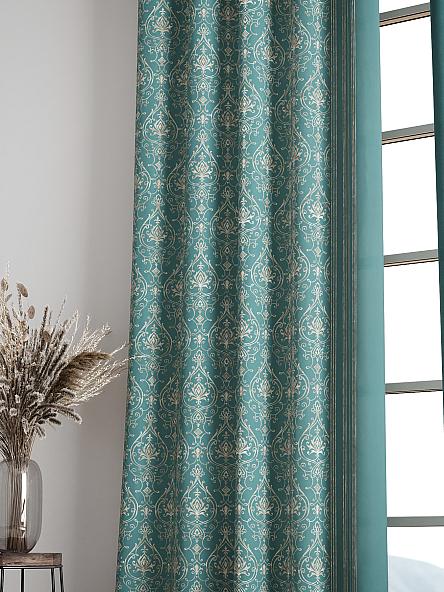Комплект штор Султан (бирюзовый) - фото 6