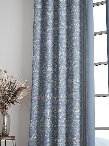 Комплект штор Султан (синий) - фото 6