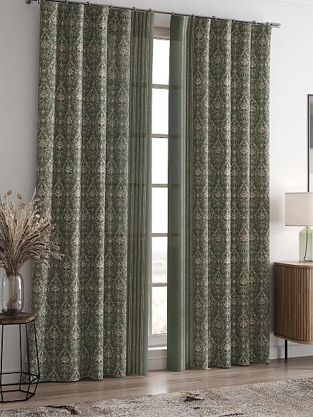 Комплект штор Султан (болотный) - фото 2