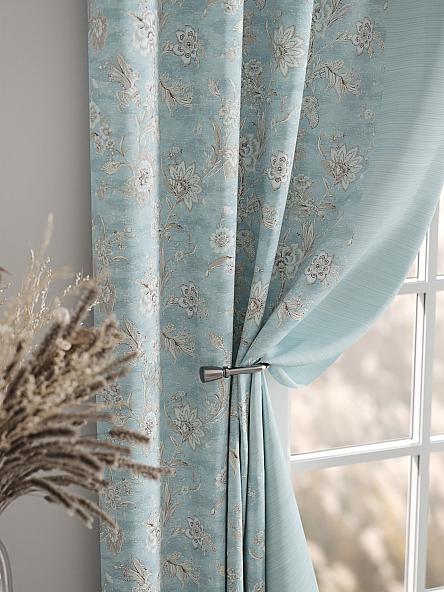Комплект штор Габрис (голубой) - фото 7