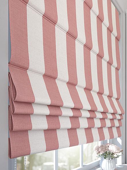 Римская штора Овириса (розовый) - ширина 120 см