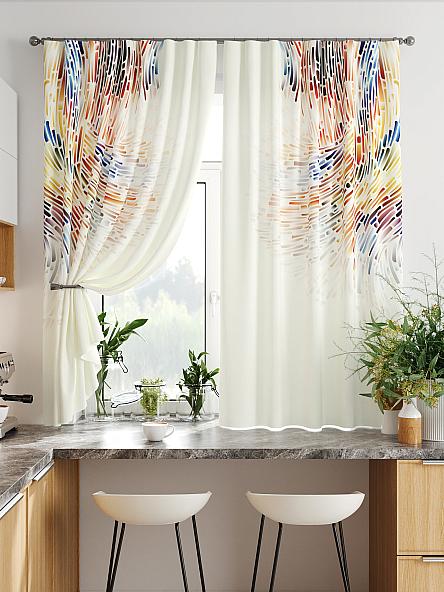 Комплект штор для кухни Лапрос - фото 7