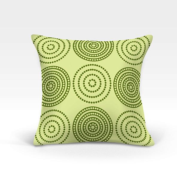 Декоративная подушка Мбау-О (зеленый)