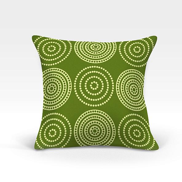 Декоративная подушка Мбау-О (зеленый) - фото 2