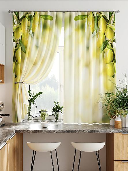 Комплект штор для кухни Олистан - фото 7