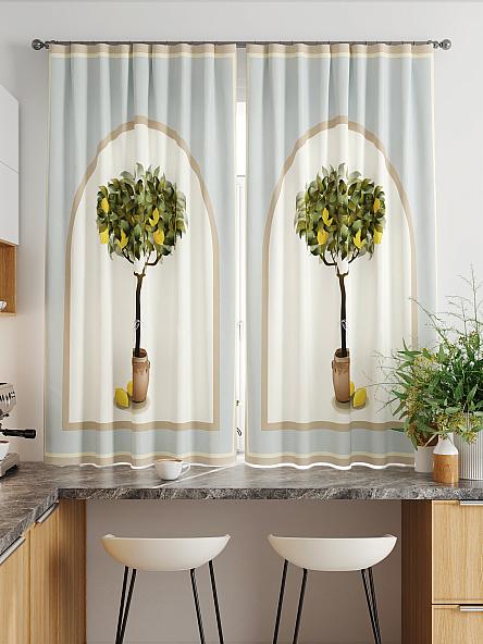 Комплект штор для кухни Лирамин - фото 2