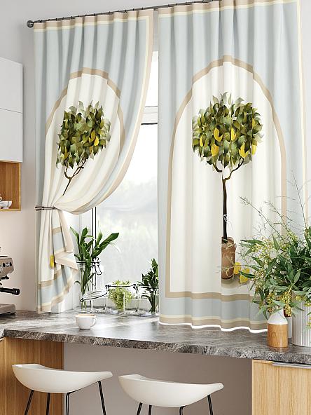 Комплект штор для кухни Лирамин - фото 5