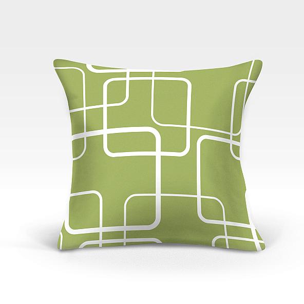 Декоративная подушка Экси-О (зелен.)