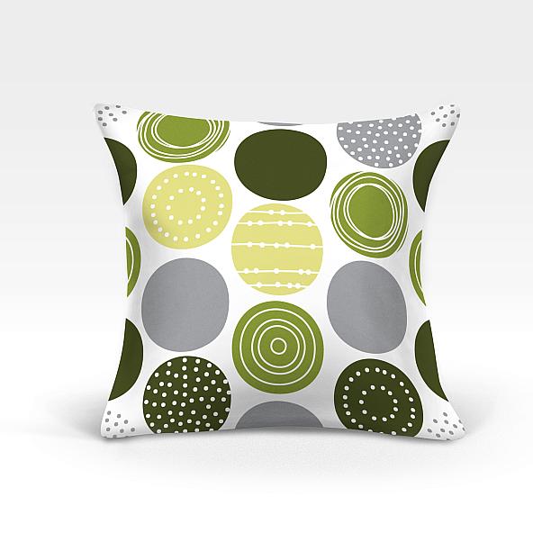Декоративная подушка Роули-О (зеленый)