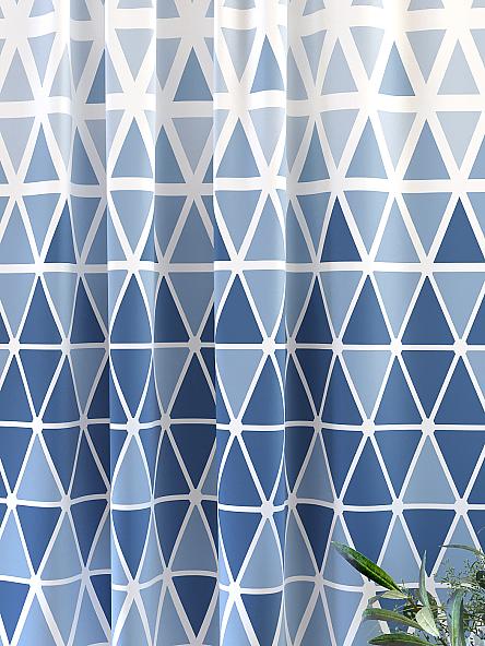 Комплект штор Айлорас (синий) - фото 2