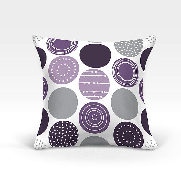 Декоративная подушка Роули-О (фиолет.)
