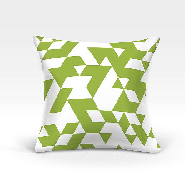 Декоративная подушка Невис-О (зеленый)