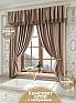 Комплект штор &laquo;Бринзит (коричневый)&raquo | фото