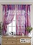 Тюль «Силвин (фиолетовый)» | фото