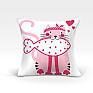 Декоративная подушка «Екси-О» розовый, малиновый | фото