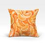 Декоративная подушка «966509» оранжевый, золотой | фото